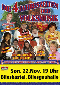4 Jahreszeiten der Volksmusik